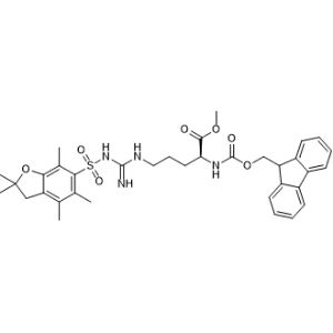 methyl N2-(((9H-fluoren-9-yl)methoxy)carbonyl)-Nw-((2,2,4,5,7-pentamethyl-2,3-dihydrobenzofuran-6-yl)sulfonyl)-L-argininate|CS-1045520