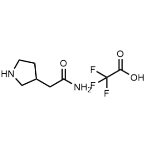 2-(Pyrrolidin-3-yl)acetamide 2,2,2-trifluoroacetate|CS-1045665
