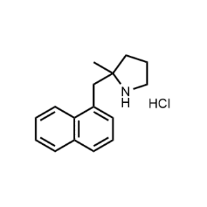 2-Methyl-2-(naphthalen-1-ylmethyl)pyrrolidine hydrochloride|CS-1045669