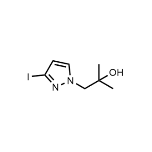 1-(3-Iodo-1H-pyrazol-1-yl)-2-methylpropan-2-ol|CS-1045868