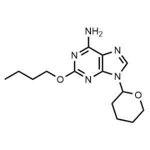 2-Butoxy-9-(tetrahydro-2H-pyran-2-yl)-9H-purin-6-amine|CS-1046283