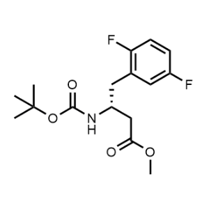 Methyl (R)-3-((tert-butoxycarbonyl)amino)-4-(2,5-difluorophenyl)butanoate|CS-1046298