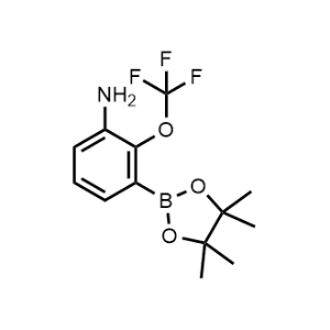 Benzenamine, 3-(4,4,5,5-tetramethyl-1,3,2-dioxaborolan-2-yl)-2-(trifluoromethoxy)-|CS-1046345