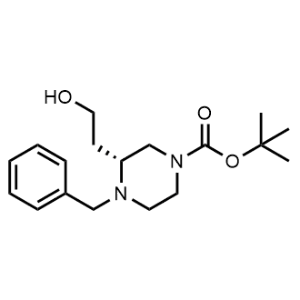 tert-Butyl (R)-4-benzyl-3-(2-hydroxyethyl)piperazine-1-carboxylate|CS-1046356