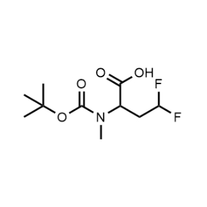 2-[[(1,1-Dimethylethoxy)carbonyl]methylamino]-4,4-difluorobutanoic acid|CS-1046377