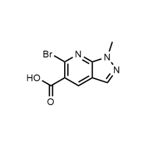 6-Bromo-1-methyl-1H-pyrazolo[3,4-b]pyridine-5-carboxylic acid|CS-1046460
