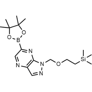 6-(4,4,5,5-Tetramethyl-1,3,2-dioxaborolan-2-yl)-1-((2-(trimethylsilyl)ethoxy)methyl)-1H-pyrazolo[3,4-b]pyrazine|CS-1046479