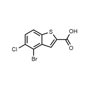 4-Bromo-5-chlorobenzo[b]thiophene-2-carboxylic acid|CS-1046498