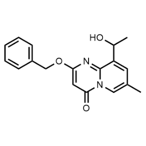 2-(Benzyloxy)-9-(1-hydroxyethyl)-7-methyl-4H-pyrido[1,2-a]pyrimidin-4-one|CS-1046631