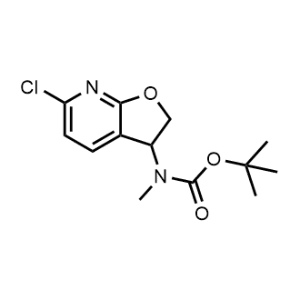 tert-Butyl (6-chloro-2,3-dihydrofuro[2,3-b]pyridin-3-yl)(methyl)carbamate|CS-1046654