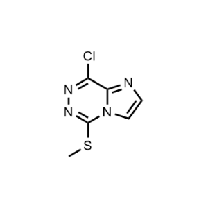 8-Chloro-5-(methylthio)imidazo[1,2-d][1,2,4]triazine|CS-1046686