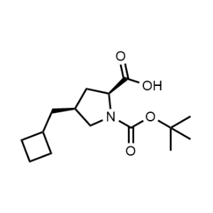 1-(1,1-Dimethylethyl) (2S,4S)-4-(cyclobutylmethyl)-1,2-pyrrolidinedicarboxylate|CS-1046774