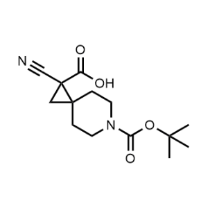 6-(tert-Butoxycarbonyl)-1-cyano-6-azaspiro[2.5]octane-1-carboxylic acid|CS-1046826