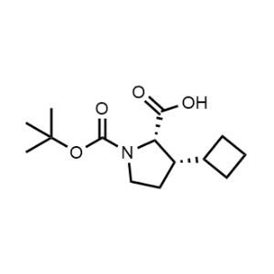 1-(1,1-Dimethylethyl) (2S,3S)-3-cyclobutyl-1,2-pyrrolidinedicarboxylate|CS-1046957
