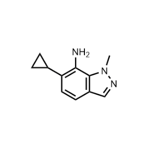 1H-Indazol-7-amine, 6-cyclopropyl-1-methyl-|CS-1046998