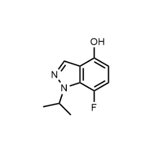 1H-Indazol-4-ol, 7-fluoro-1-(1-methylethyl)-|CS-1047006