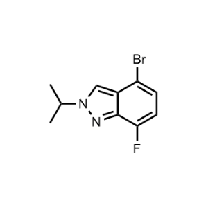2H-Indazole, 4-bromo-7-fluoro-2-(1-methylethyl)-|CS-1047009
