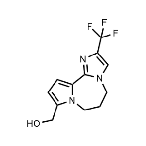 5H-Imidazo[1,2-a]pyrrolo[2,1-c][1,4]diazepine-9-methanol, 6,7-dihydro-2-(trifluoromethyl)-|CS-1047084