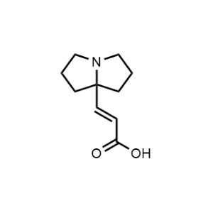 2-Propenoic acid, 3-(tetrahydro-1H-pyrrolizin-7a(5H)-yl)-, (2E)-|CS-1047247