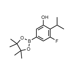 3-Fluoro-2-isopropyl-5-(4,4,5,5-tetramethyl-1,3,2-dioxaborolan-2-yl)phenol|CS-1047400