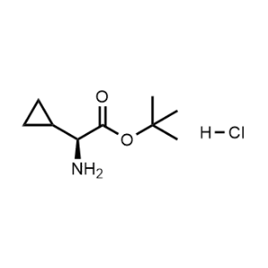 tert-Butyl (S)-2-amino-2-cyclopropylacetate hydrochloride|CS-1047474