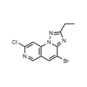 [1,2,4]Triazolo[1,5-a][1,6]naphthyridine, 4-bromo-8-chloro-2-ethyl-|CS-1047498