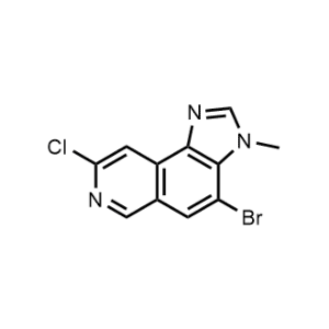 3H-Imidazo[4,5-f]isoquinoline, 4-bromo-8-chloro-3-methyl-|CS-1047500