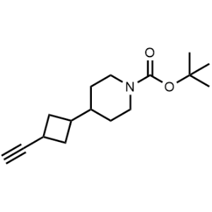tert-Butyl 4-(3-ethynylcyclobutyl)piperidine-1-carboxylate|CS-1047795