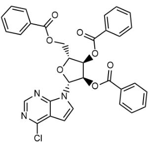 4-Chloro-7-(2,3,5-tri-O-benzoyl-β-D-ribofuranosyl)-7H-pyrrolo[2,3-d]pyrimidine|CS-1047978