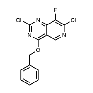 4-(Benzyloxy)-2,7-dichloro-8-fluoropyrido[4,3-d]pyrimidine|CS-1048016