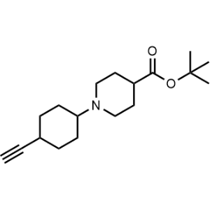 tert-Butyl 1-(4-ethynylcyclohexyl)piperidine-4-carboxylate|CS-1048017