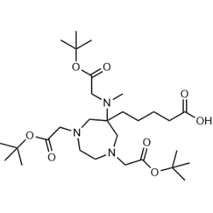 5-(1,4-Bis(2-(tert-butoxy)-2-oxoethyl)-6-((2-(tert-butoxy)-2-oxoethyl)(methyl)amino)-1,4-diazepan-6-yl)pentanoic acid|CS-1048066