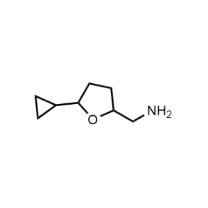 (5-Cyclopropyltetrahydrofuran-2-yl)methanamine|CS-1048257