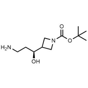 (S)-tert-Butyl 3-(3-amino-1-hydroxypropyl)azetidine-1-carboxylate|CS-1048270