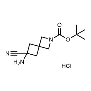 tert-Butyl 6-amino-6-cyano-2-azaspiro[3.3]Heptane-2-carboxylate hydrochloride|CS-1048274