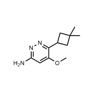 6-(3,3-Dimethylcyclobutyl)-5-methoxypyridazin-3-amine|CS-1048703