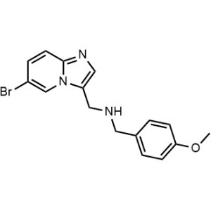 1-(6-Bromoimidazo[1,2-a]pyridin-3-yl)-N-(4-methoxybenzyl)methanamine|CS-1048749