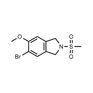 5-Bromo-6-methoxy-2-(methylsulfonyl)isoindoline|CS-1048829