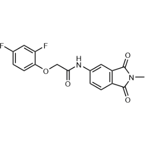 2-(2,4-Difluorophenoxy)-N-(2,3-dihydro-2-methyl-1,3-dioxo-1H-isoindol-5-yl)acetamide|CS-1048963