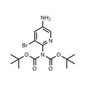 Di-tert-Butyl (5-amino-3-bromopyridin-2-yl)iminodicarbonate|CS-1048970