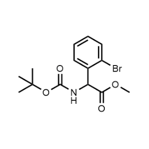 Methyl 2-(2-bromophenyl)-2-((tert-butoxycarbonyl)amino)acetate|CS-1048995