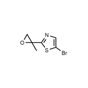 5-Bromo-2-(2-methyloxiran-2-yl)thiazole|CS-1049022