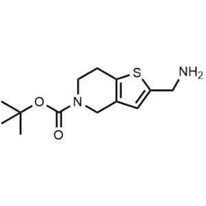 tert-Butyl 2-(aminomethyl)-6,7-dihydrothieno[3,2-c]pyridine-5(4H)-carboxylate|CS-1049285