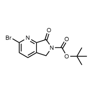 tert-Butyl 2-bromo-7-oxo-5H-pyrrolo[3,4-b]pyridine-6(7H)-carboxylate|CS-1049356