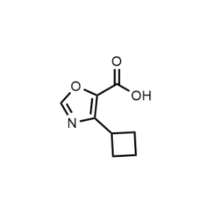 4-Cyclobutyloxazole-5-carboxylic acid|CS-1049445