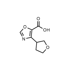 4-(Tetrahydrofuran-3-yl)oxazole-5-carboxylic acid|CS-1049473