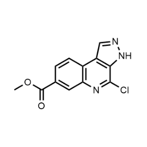 Methyl 4-chloro-3H-pyrazolo[3,4-c]quinoline-7-carboxylate|CS-1049680
