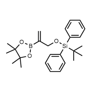 tert-Butyldiphenyl((2-(4,4,5,5-tetramethyl-1,3,2-dioxaborolan-2-yl)allyl)oxy)silane|CS-1049703