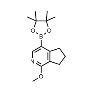 1-Methoxy-4-(4,4,5,5-tetramethyl-1,3,2-dioxaborolan-2-yl)-6,7-dihydro-5H-cyclopenta[c]pyridine|CS-1049860