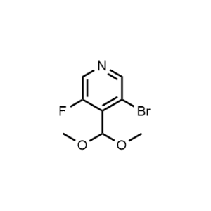3-Bromo-4-(dimethoxymethyl)-5-fluoropyridine|CS-1049900